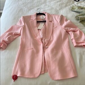 Cinq a sept pink blazer new